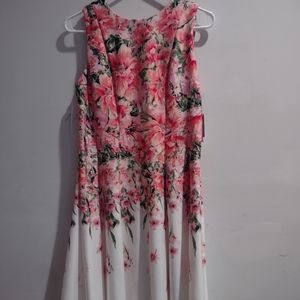 Floral spring and Easter dress